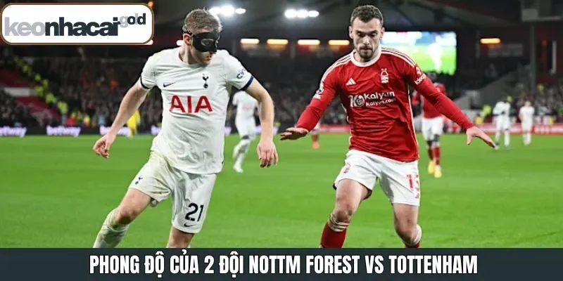Phong độ CLB Nottm Forest vs Tottenham